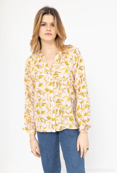 Wholesaler Cherry Paris - Flowy floral print blouse AMBROSIA
