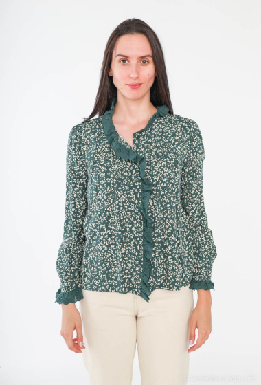 Wholesaler Cherry Paris - LHEA floral print cotton shirt