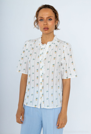 Wholesaler Cherry Paris - JOSIE flower-print cotton shirt
