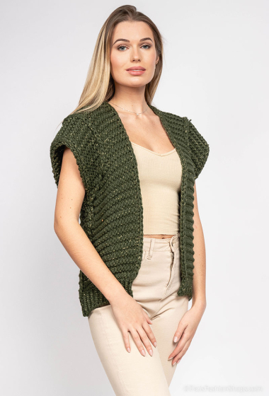 Wholesaler Cherry Paris - BATHILDE sleeveless knitted vest
