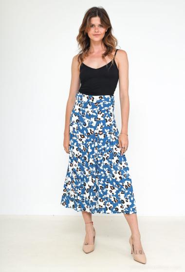 Wholesaler Cherry Paris - Printed midi skirt ANASTASIE