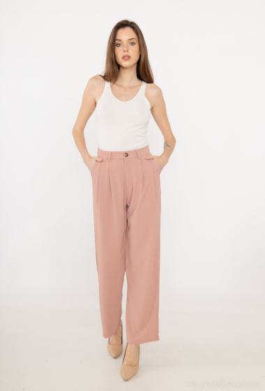 Wholesaler Cherry Paris - RICK classic high-waisted tailored pants