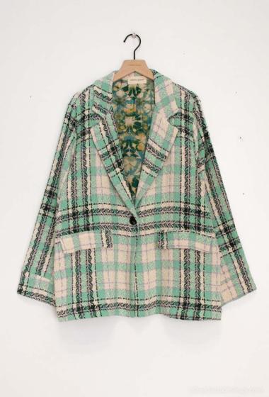 Wholesaler Cherry Paris - EURIDICE sleeveless tweed jacket