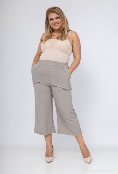 Wholesaler Cherry Berry - Flowy cropped pants