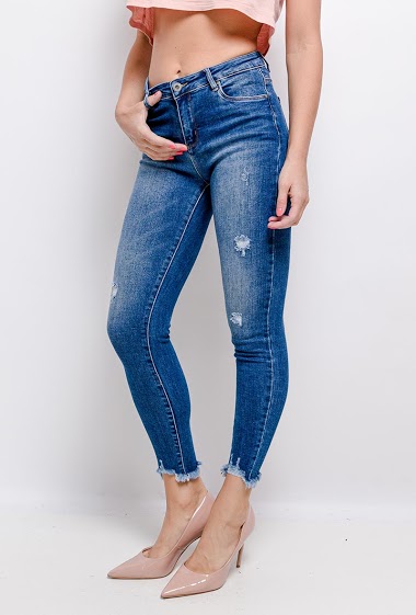 Wholesaler Chic Shop - Jeans with tears