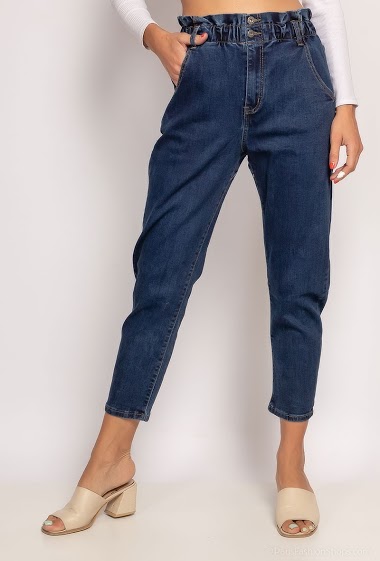Wholesaler Chic Shop - Cropped mom jeans