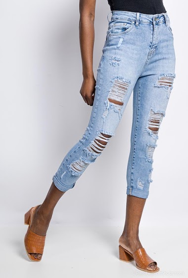 Wholesaler Chic Shop - Destropyed jeans