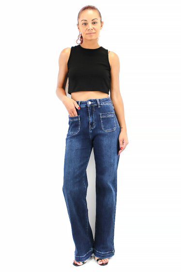 Wholesaler Chic Shop - wide jeans