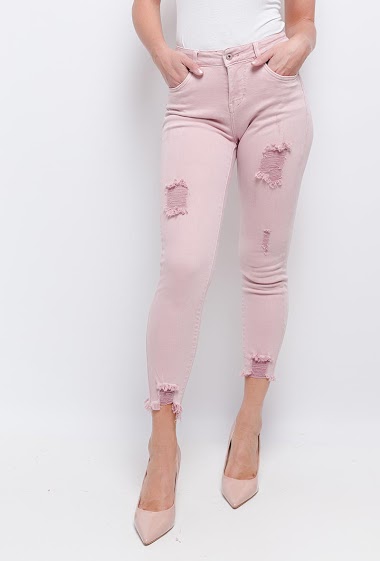 Wholesaler Chic Shop - Ripped skinny pants