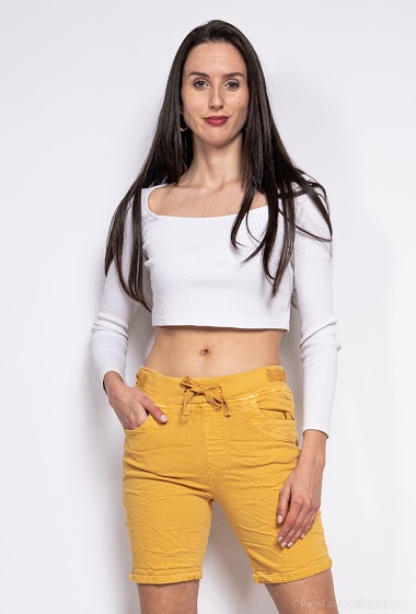 Großhändler Chic Shop - Shorts with elastic waist