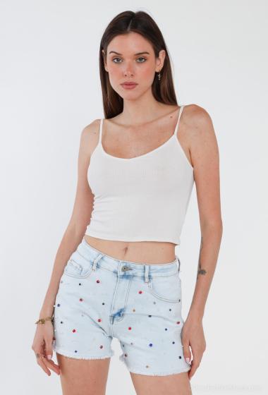 Grossiste Chic Shop - Short en jeans