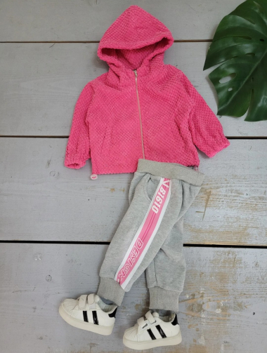 Wholesaler Chicaprie - Baby Boy Vest and Jogging Set