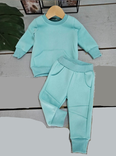 Wholesaler Chicaprie - Baby boy sweatshirt and pants set