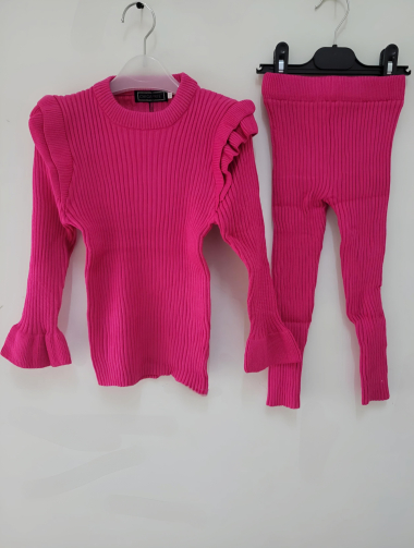Wholesaler Chicaprie - Girls' Sweater and Trousers Set