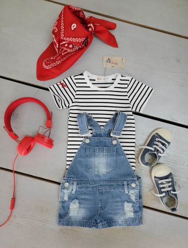 Buy Baby Girl Clothes Ruffle Short Sleeve Tunic Dress Top Striped Leggings  Summer Outfits 3PCS Pants Set with Headband, Floral, 0-3 Months at