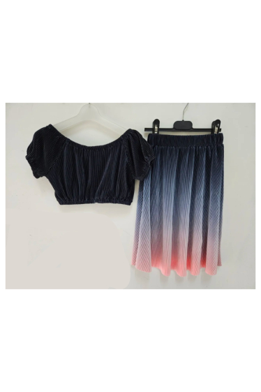Wholesaler Chicaprie - Girls' Top and Skirt Set