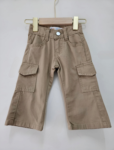 Wholesaler Chicaprie - Baby Girl Cargo Pants