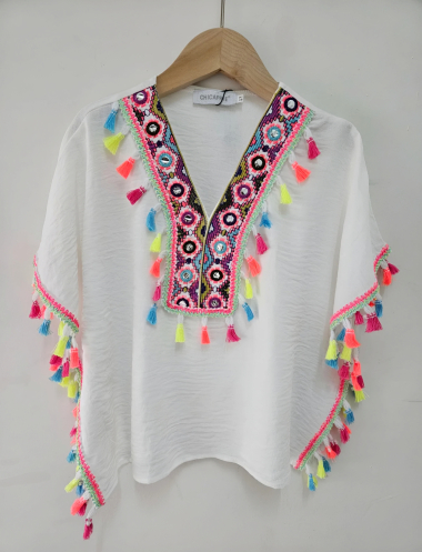Wholesaler Chicaprie - Girl Poncho