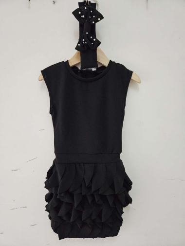 Wholesaler Chicaprie - Girl Dress with Headband