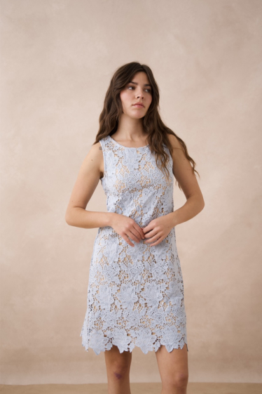Wholesaler Choklate - Sleeveless lace dress