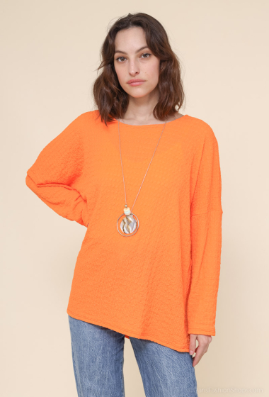 Wholesaler Christelle - Blouse with necklace