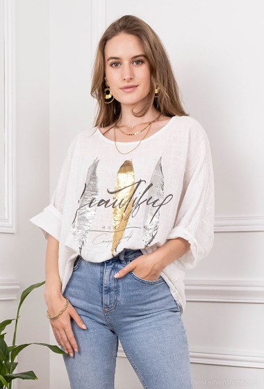 Wholesaler Christelle - Printed blouse