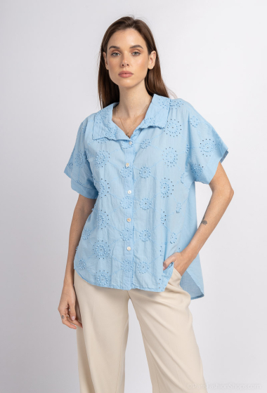 Wholesaler Christelle - Embroidered shirt