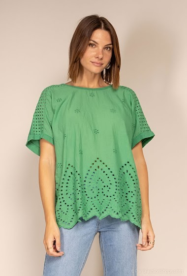 Wholesaler Christelle - Embroidered Top