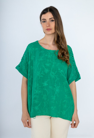 Wholesaler Christelle - Embroidered top