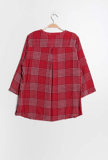 Wholesaler Christy - Check blouse