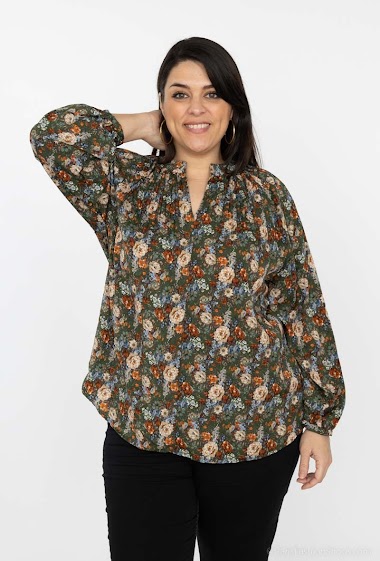 Wholesaler Christy - Flower print blouse