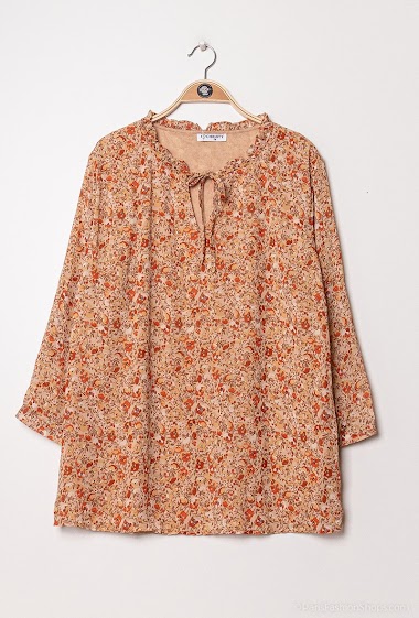 Wholesaler Christy - Blouse with flower print