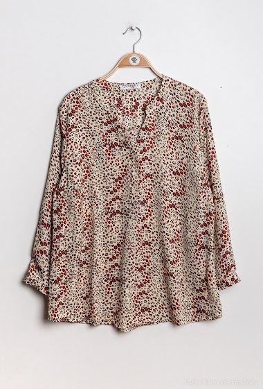 Wholesaler Christy - Python print blouse