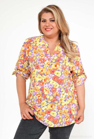 Wholesaler Christy - Fluid casual blouse Pattern