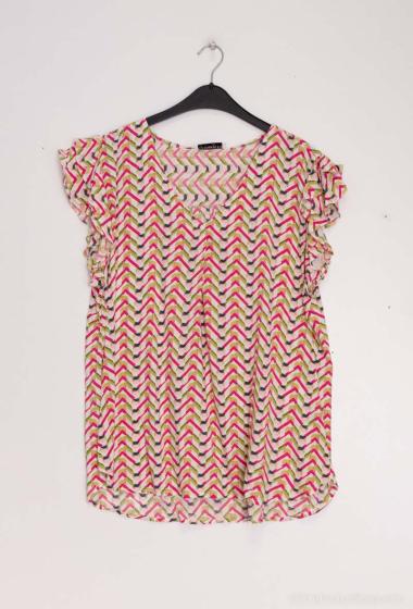 Wholesaler Christy - Fluid short-sleeved blouse