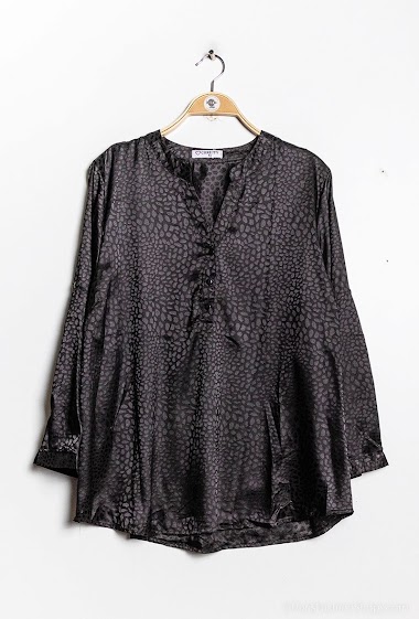 Wholesaler Christy - Plain blouse satin