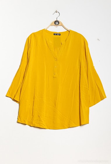 Wholesaler Christy - Plain flowing blouse