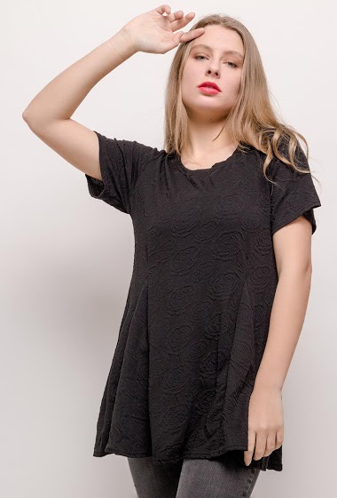 Wholesaler Christy - Flared stretch blouse