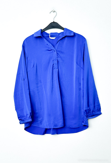 Wholesaler Christy - Plain satin blouse