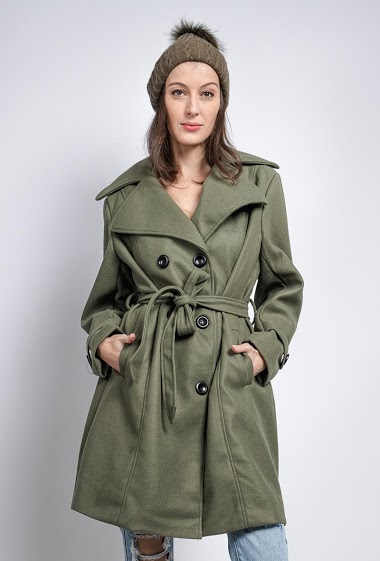 Wholesaler Christy - Belted coat