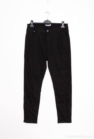 Großhändler Christy - Stretch pants with buttons