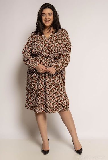 Wholesaler Christy - Dress with flower print