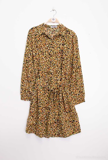 Wholesaler Christy - Dress with shirt collar