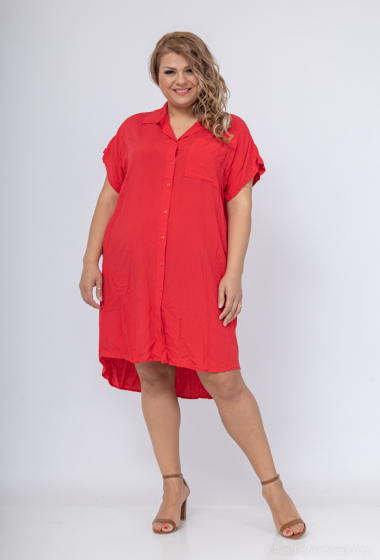 Wholesaler Christy - FLUID SHIRT DRESS