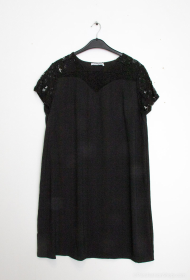 Wholesaler Christy - Plain lace dress/tunic