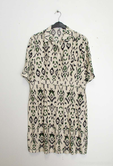 Wholesaler Christy - Short sleeve dress/tunic *lyocell*