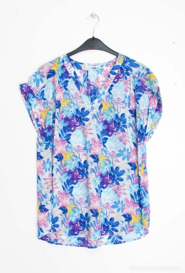 Wholesaler Christy - Printed short-sleeved top