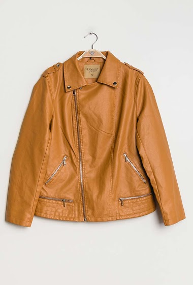 Großhändler Christy - Jacket in fake leather