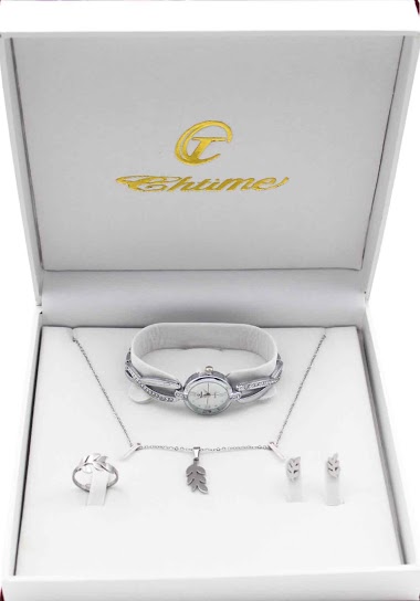 Coffret Cadeau Montre Femme Bijoux Chtime Paris Fashion Shops