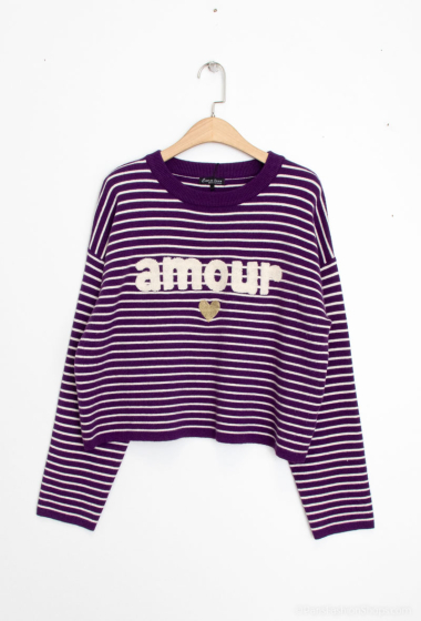Grossiste Ciao Milano - Pull Amour